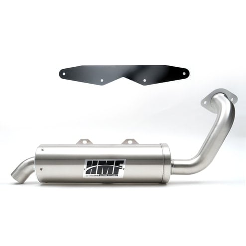 HMF Titan Quiet Series Slip On Stainless Steel Exhaust - Polaris Ranger 1000