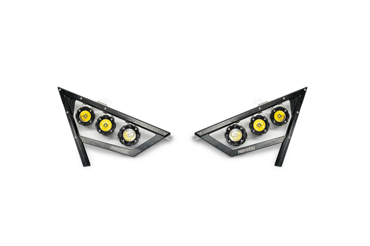 Heretic Polaris RZR LED Headlights (Pro R / Turbo R / Pro XP)