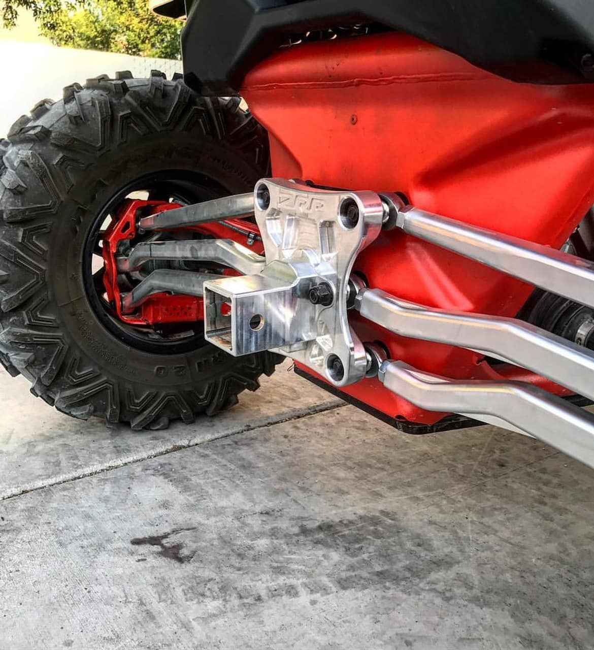 ZRP Can-Am X3 Radius Rod Plate