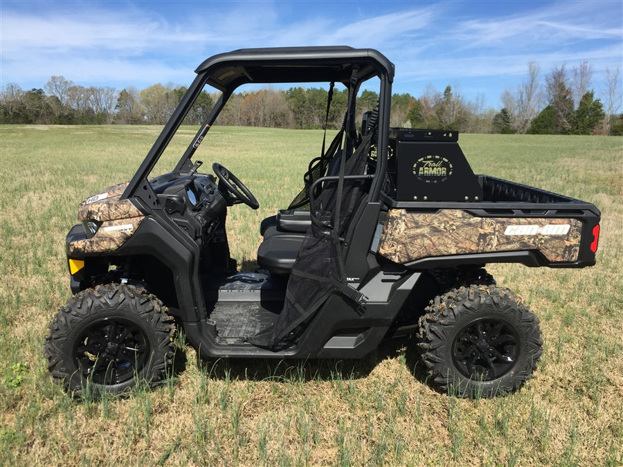 Trail Armor 2016 - 2025 Can Am Defender HD5, Defender HD7, Defender HD8, Defender HD, Defender HD10, Defender Max HD7, Defender Max HD8, Defender Max HD9, Defender HD10 12" Small Rear Basket Storage Rack