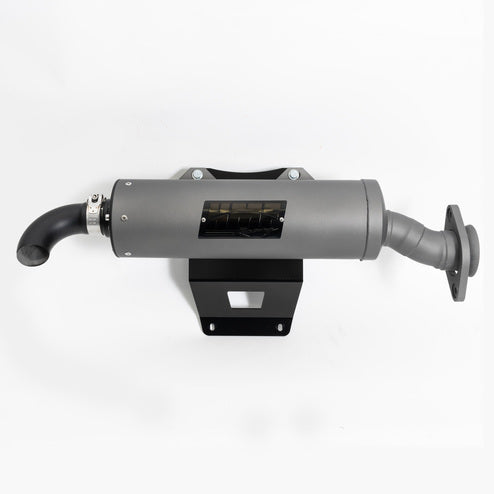 HMF Polaris Xpedition Single Slip-On Exhaust - Blackout