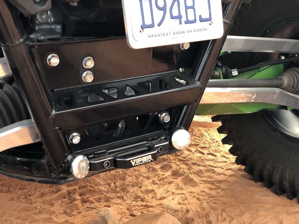 Viper Machine Kawasaki KRX 1000 BIllet Frame Tube Plugs