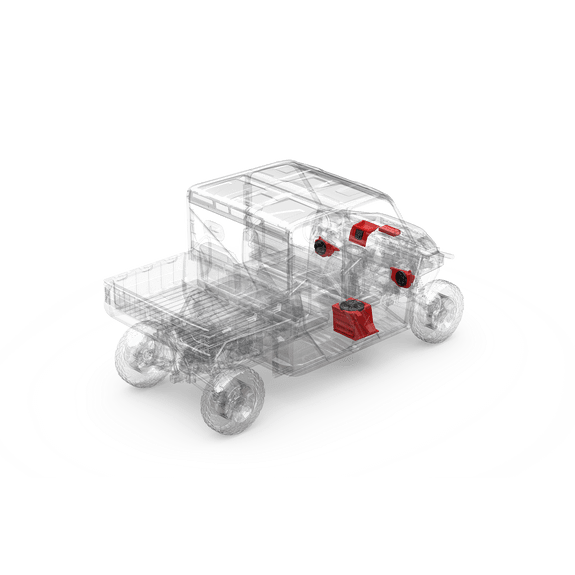 Rockford Fosgate Stage 3 Audio Kit – Polaris Ranger