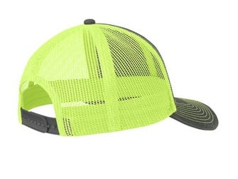 Fueled UTV Snapback Trucker Cap - Grey Steel/Neon Yellow