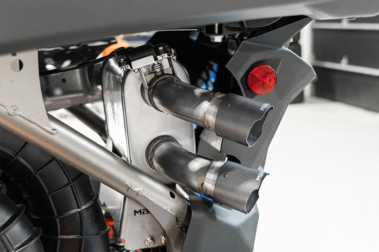 MBRP Dual-Out Active Exhaust 2017-2023 Can-Am Maverick X3 Turbo/Turbo R/Turbo RR
