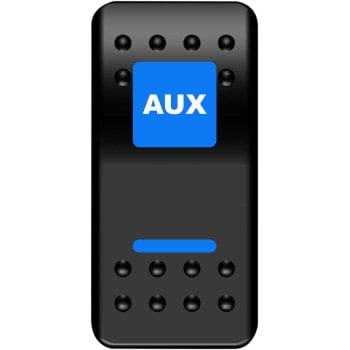 Moose Utility Auxiliary Power Rocker Switch