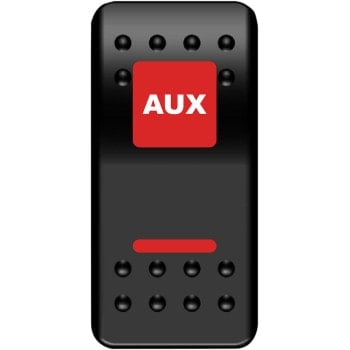 Moose Utility Auxiliary Power Rocker Switch