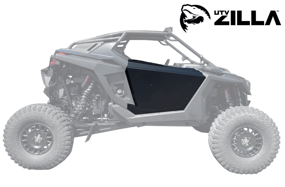Aluminum Doors for RZR PRO XP, PRO R, TURBO R (Two Seat)
