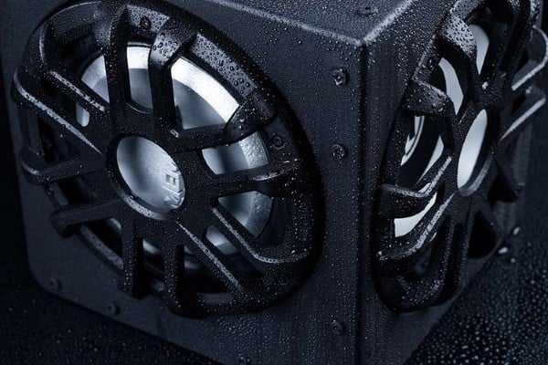 Memphis Audio 10" Marine Subwoofer Enclosure w/Dual Passive - Selectable 2/4 ohm