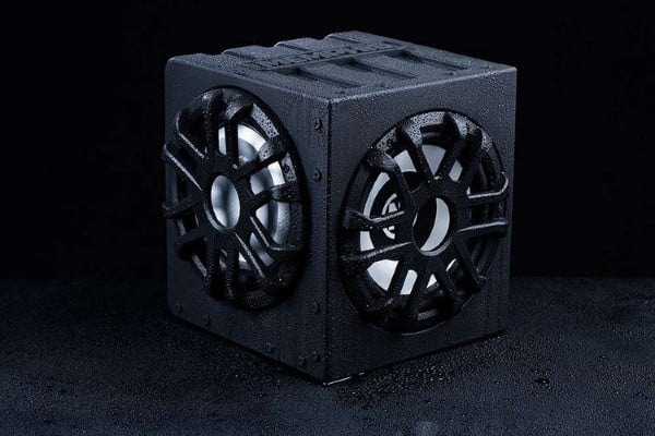 Memphis Audio 10" Marine Subwoofer Enclosure w/Dual Passive - Selectable 2/4 ohm