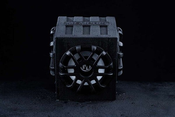 Memphis Audio 10" Marine Subwoofer Enclosure w/Dual Passive - Selectable 2/4 ohm