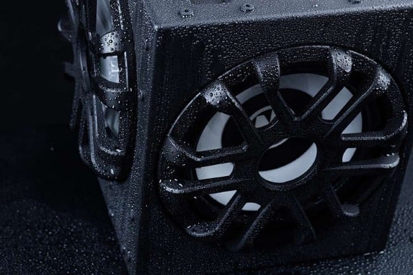 Memphis Audio 10" Marine Subwoofer Enclosure w/Dual Passive - Selectable 2/4 ohm