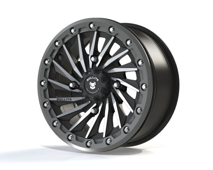 Bullite BT-08 Blade Wheel - Black/Gun Metal