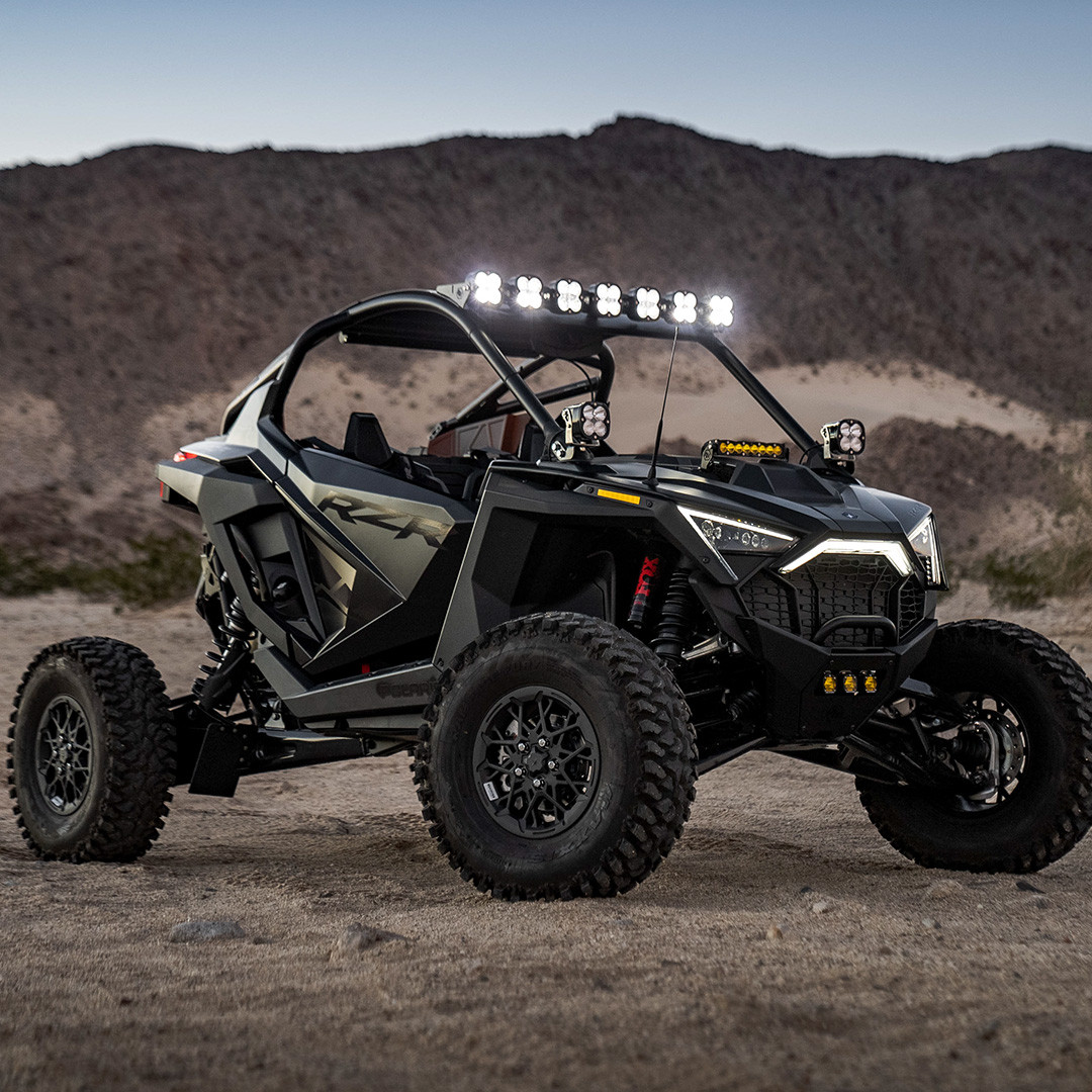 Baja Designs Polaris RZR Pro R 7 XL Linkable Roof Bar Kit