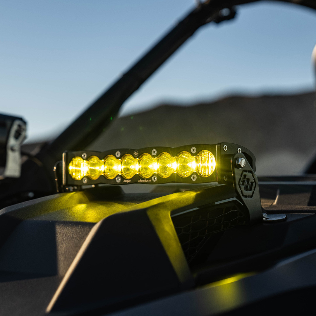 Baja Designs Polaris RZR Pro R S8 10" Hood Mount Kit