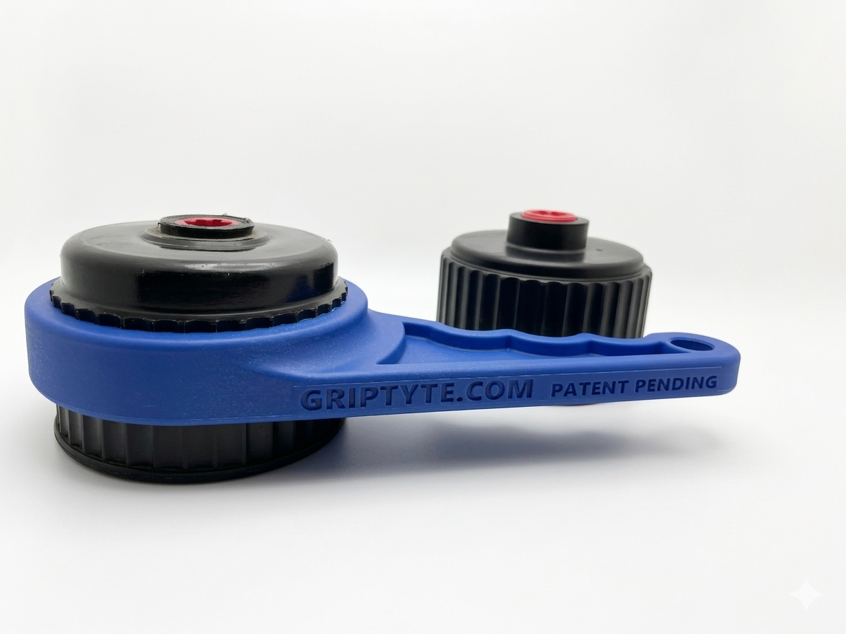 Grip Tyte Wrench for 36 Divot Caps (VP Racing, Bushman, PPF Utility Jug Caps)