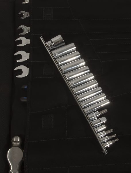 PRP Can-Am Roll-Up Tool Bag With 35pc Tool Kit