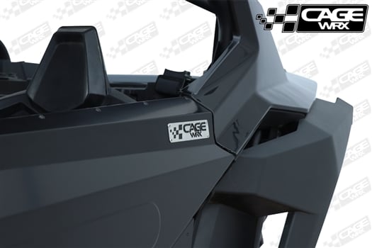 CageWRX Aluminum Doors - RZR 2 Seat Pro XP / Pro R / Turbo R / Pro S