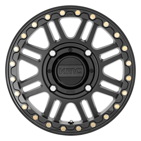 KMC KS250 Cage Beadlock Satin Black