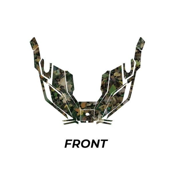 Kemimoto Polaris RZR PRO XP Camouflage Wraps Graphics Kit