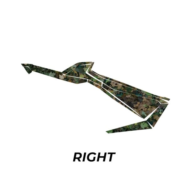 Kemimoto Polaris RZR PRO XP Camouflage Wraps Graphics Kit