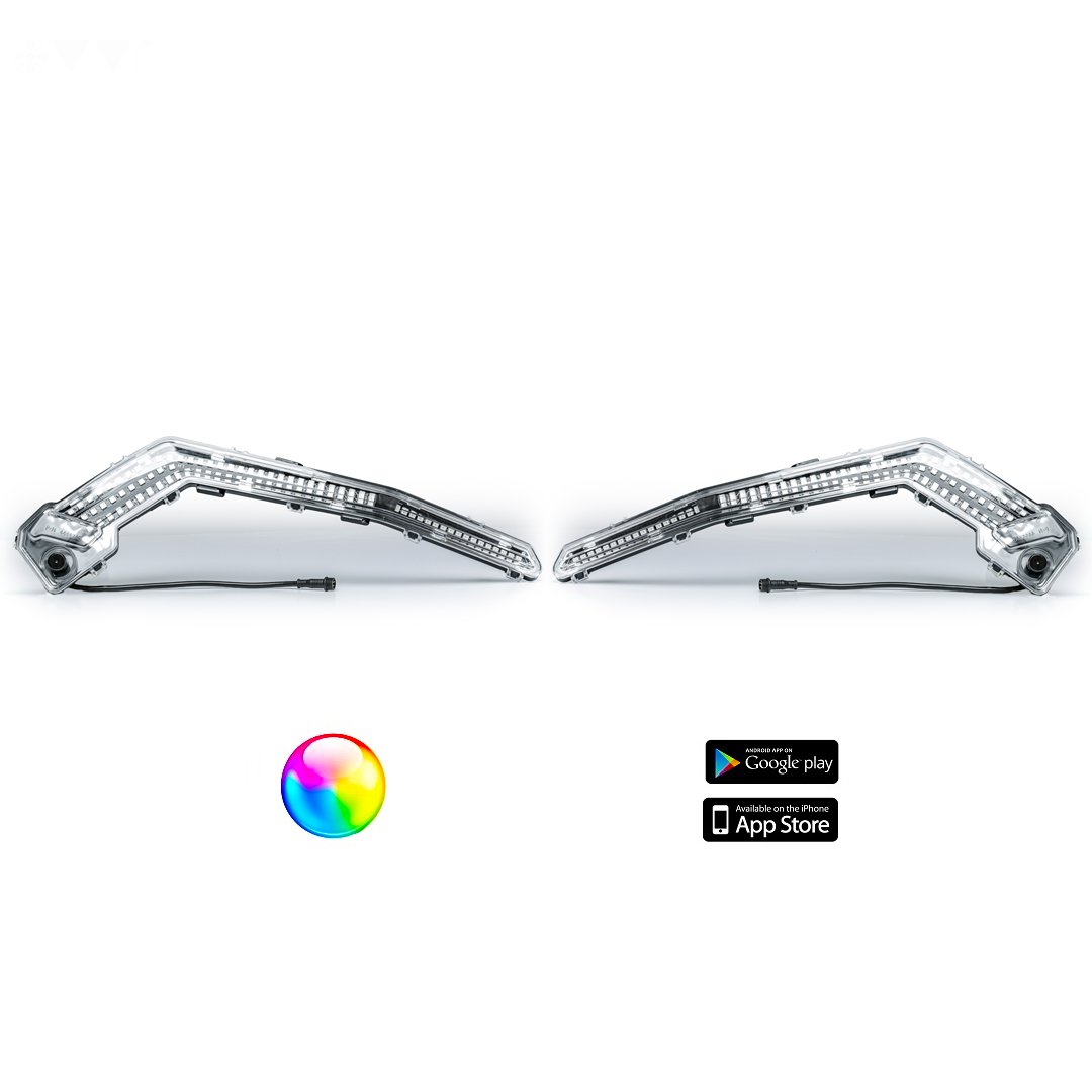 5150 Whips 187 Style Can-Am X3 Eybrows W/ Control Harness