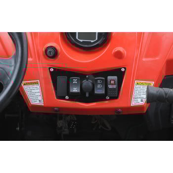 Moose Utility Polaris RZR Center Dash Plate