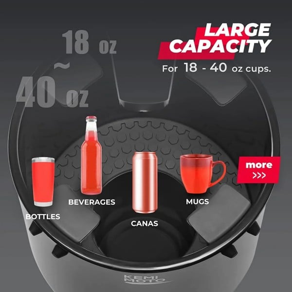 Kemimoto Universal Cup Holder Expander
