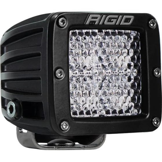 Rigid D-Series PRO Flood Diffused Surface Mount Black 1 Lights