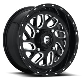 Fuel D581 Triton Non-Beadlock Wheel Gloss Black Milled