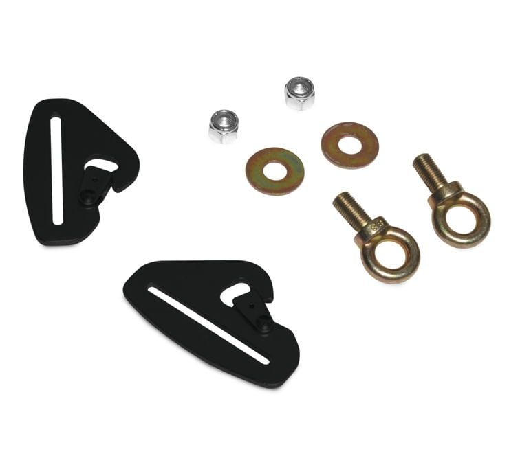 DragonFire Racing Quick Release Snap Hook Harness Tab Kits 3"