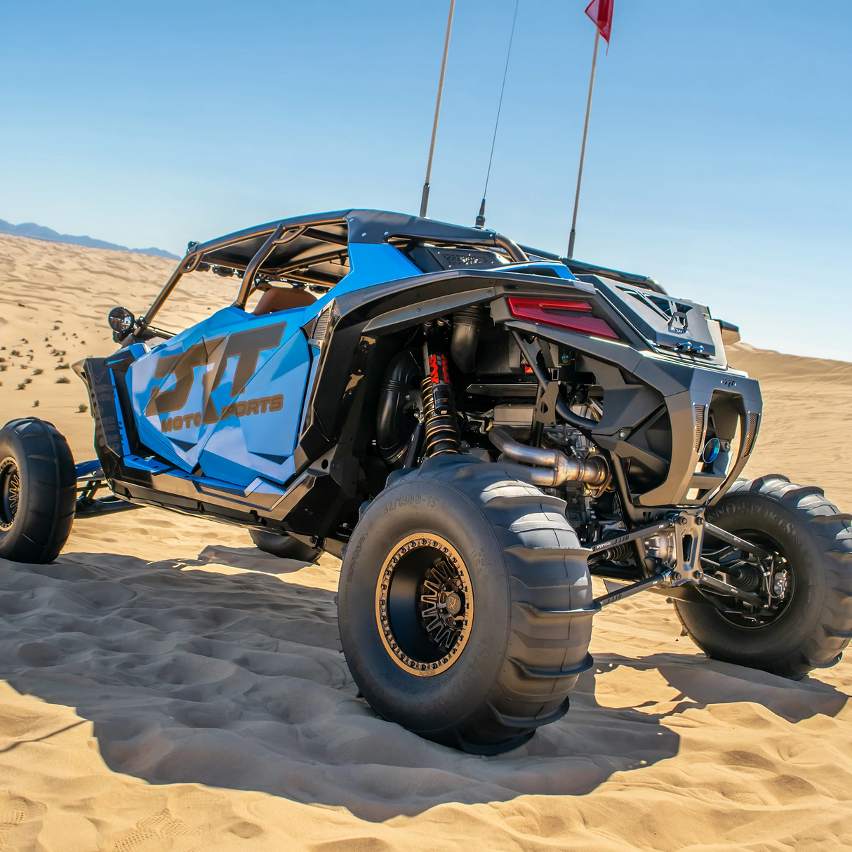 DRT RZR Polaris Pro R / Turbo R 2022+ Billet Aluminum Hex Bar Radius Rod Kit