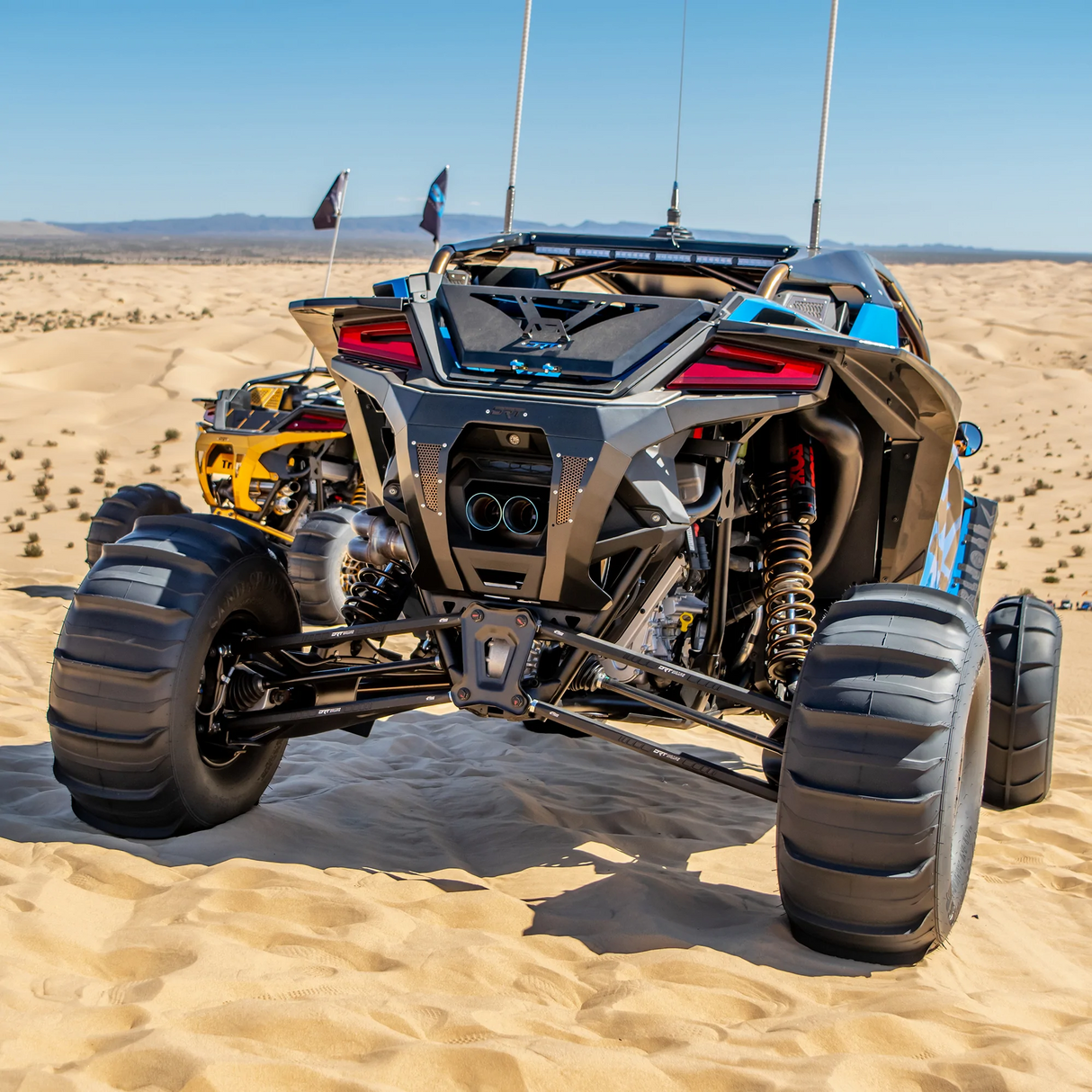 DRT RZR Polaris Pro R / Turbo R 2022+ Billet Aluminum Hex Bar Radius Rod Kit