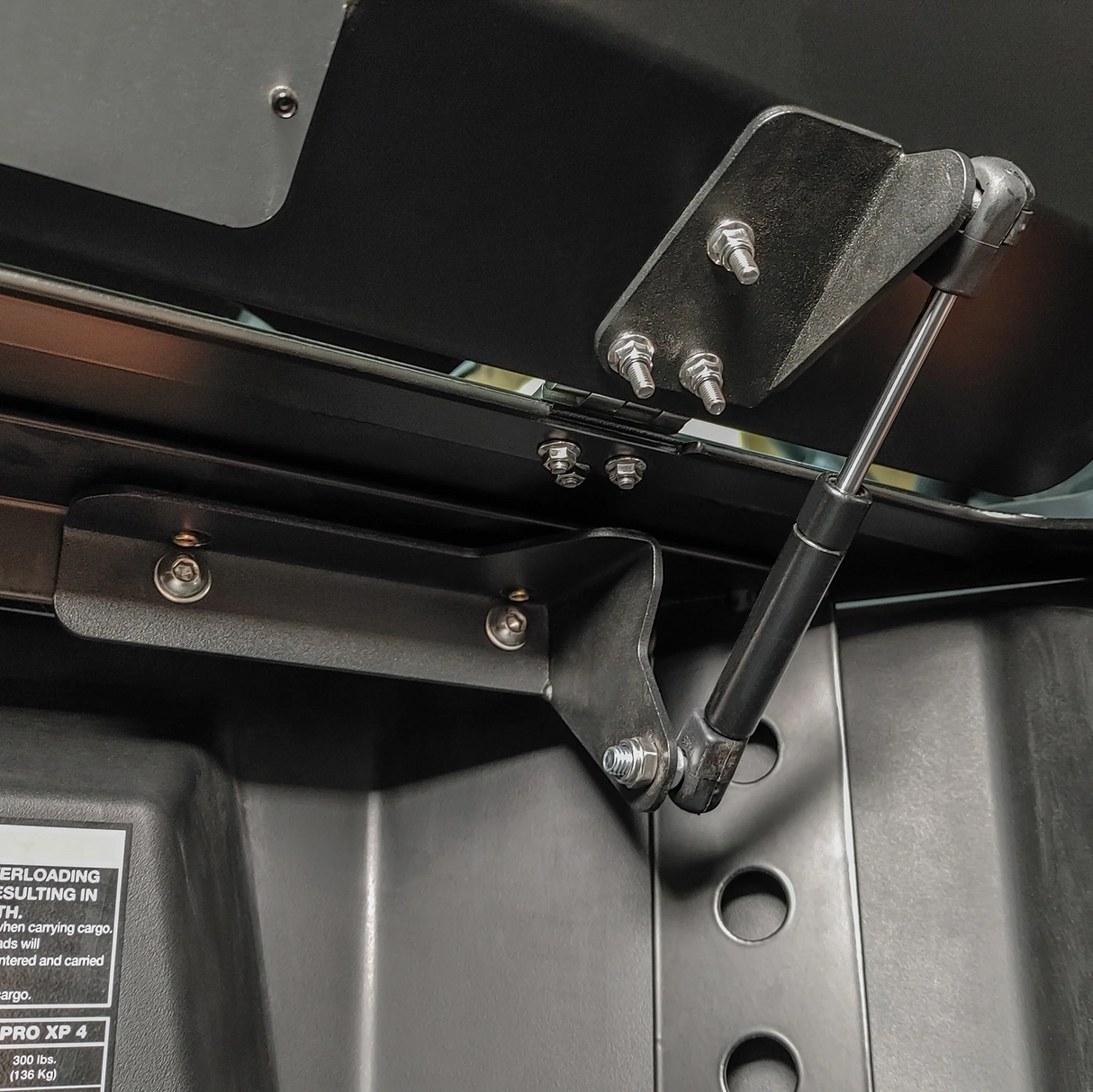 DRT RZR Pro R / Turbo R / Pro XP 2022+ Polaris Trunk Enclosure Gas Strut Lift Kit