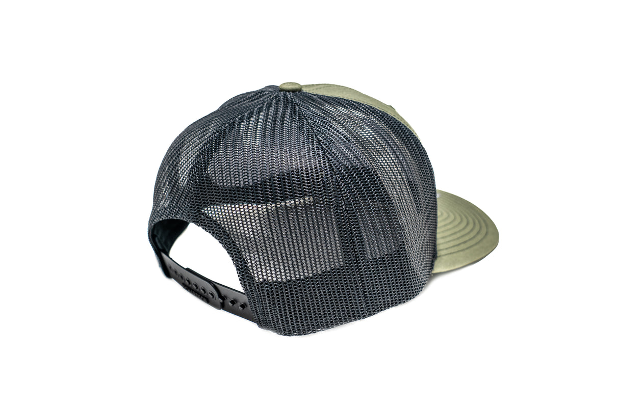 Fueled UTV Snapback Trucker Cap - Olive Green/Black