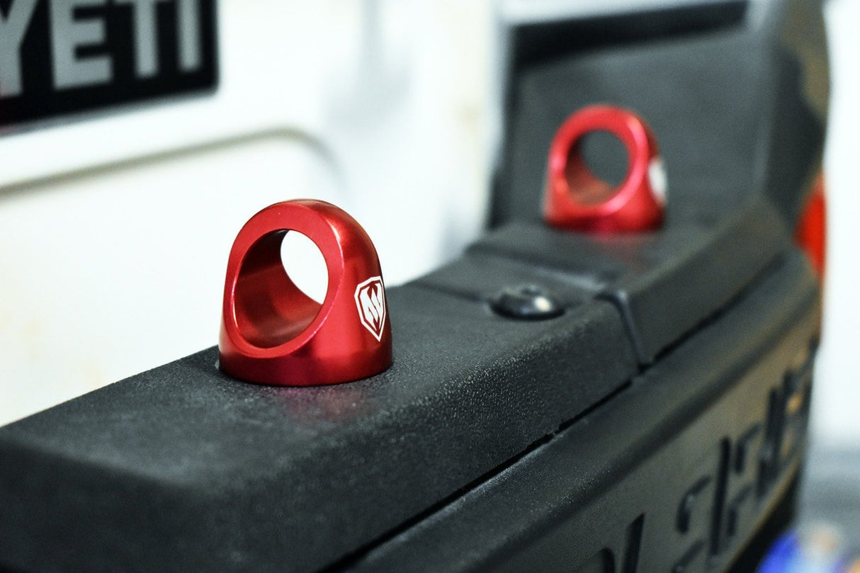 Moto Armor Billet Turn Lock Anchors For Polaris Lock And Ride Hole (Set Of Two)