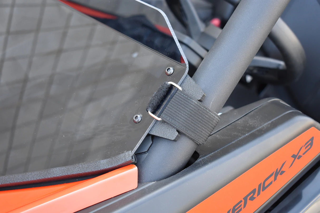 UTVZilla Maverick X3 Half Windshield Tinted