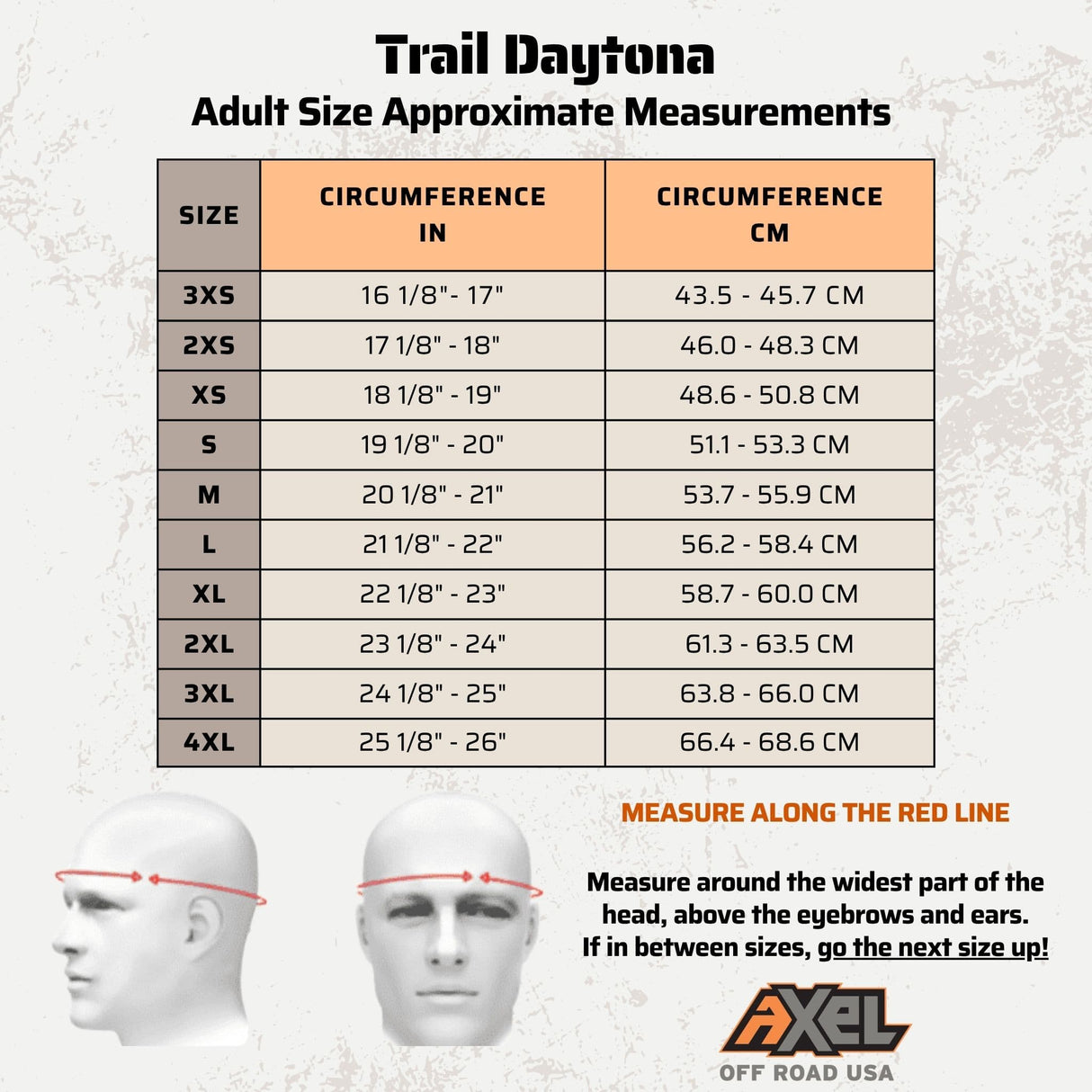 Axel Off Road D.O.T. Off Road Trail Daytona Helmet