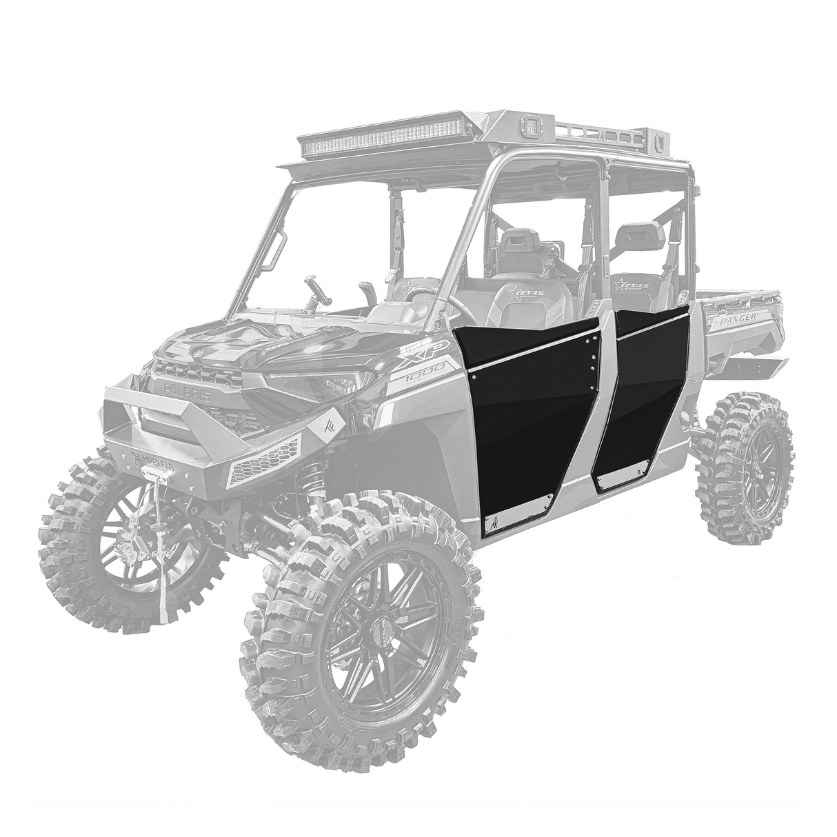 Thumper Fab Polaris Ranger Half Doors - Crew