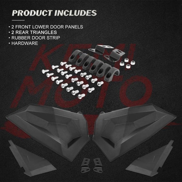 Kemimoto Polaris RZR XP4 1000/900/Turbo 4-Seat Doors Panel Kit