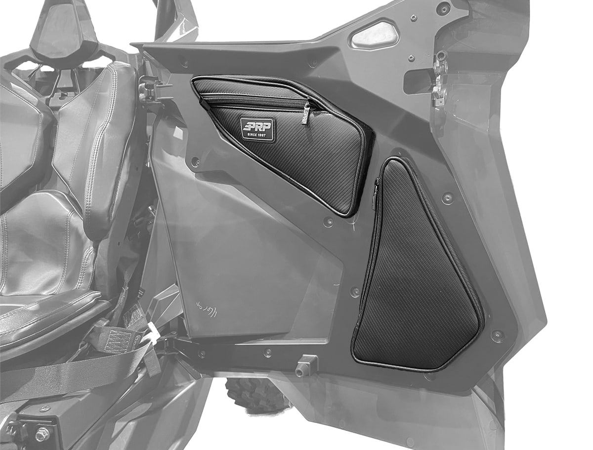 PRP Polaris RZR PRO XP / PRO R / TURBO R Rear Door Bags (Pair)