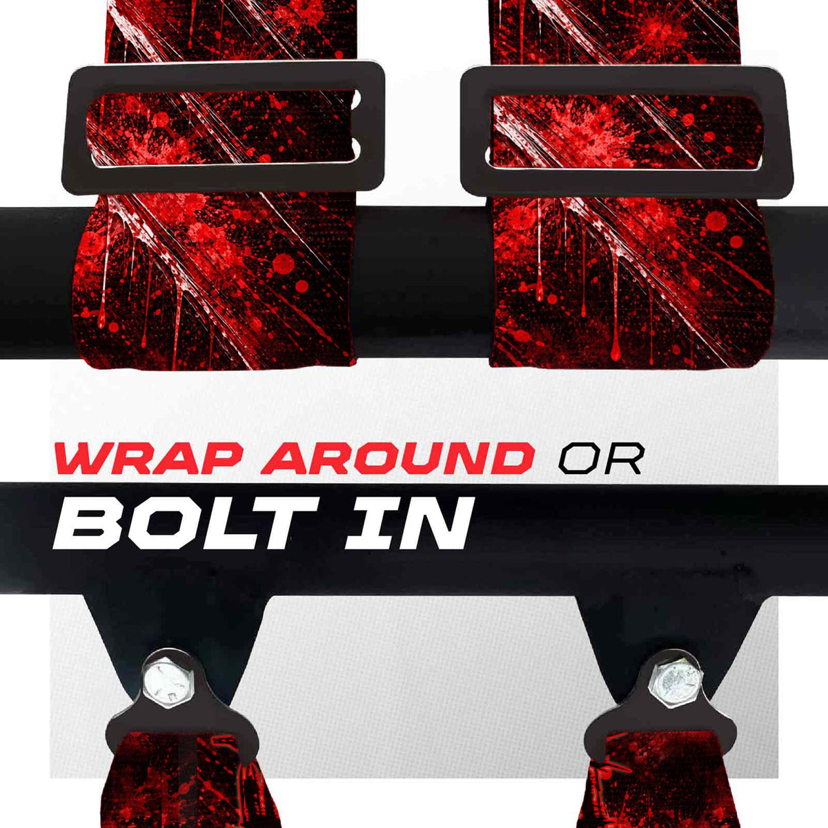 50 Cal 2" & 3" 4 point Harness - Elite Series Race Latch "EZ" Adjust Racing Harness