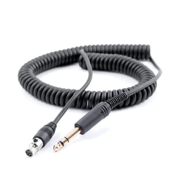 Rugged Radios Firetruck Intercom Headset Coil Cord for 1/4" style Jacks