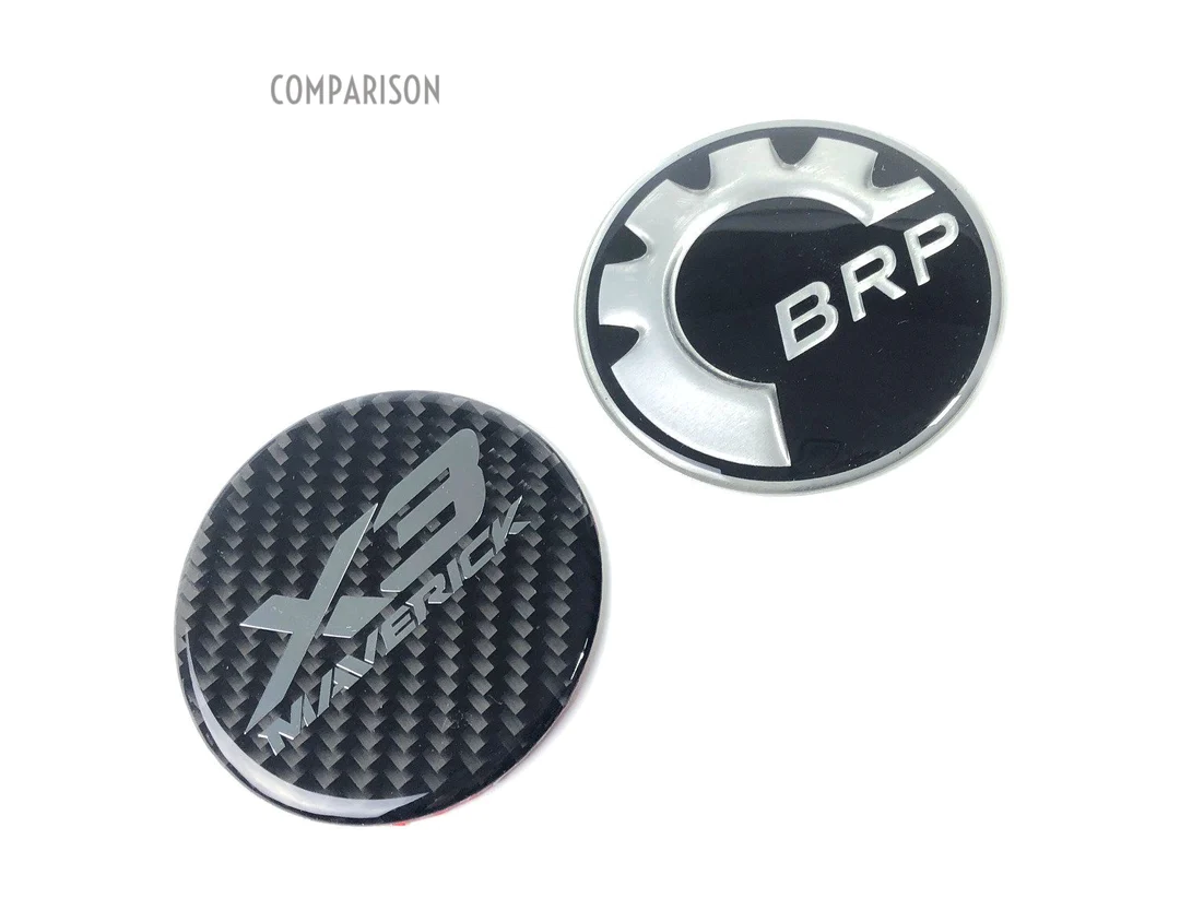 Fourwerx Can-Am Maverick X3 Carbon Fiber Hood Badge