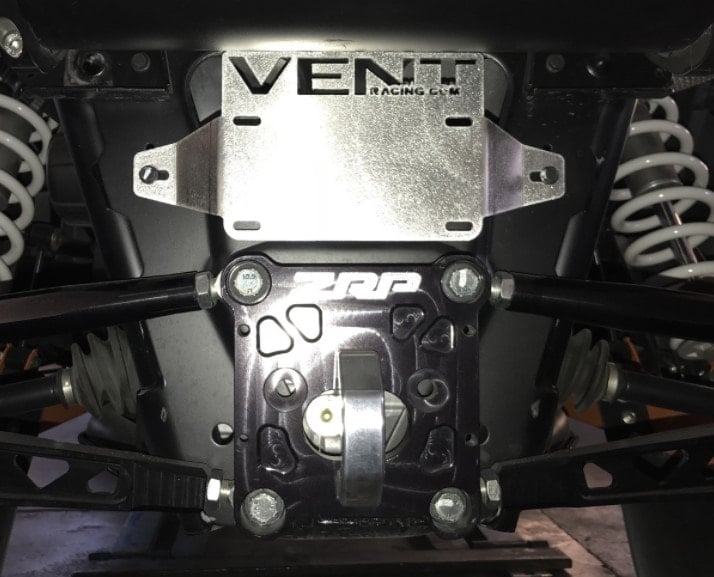 Vent Racing License Plate Mounts