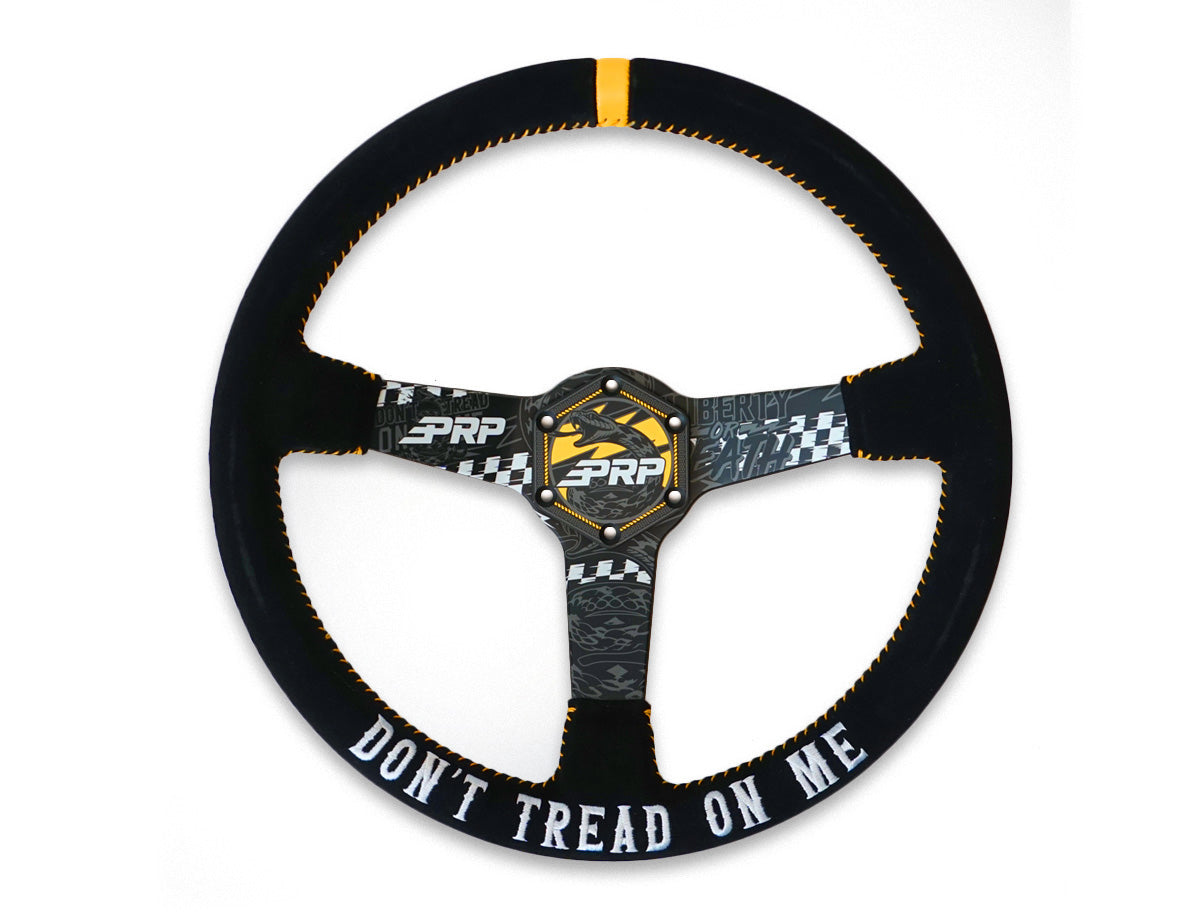PRP Steering Wheel Center Cap - Snake & PRP