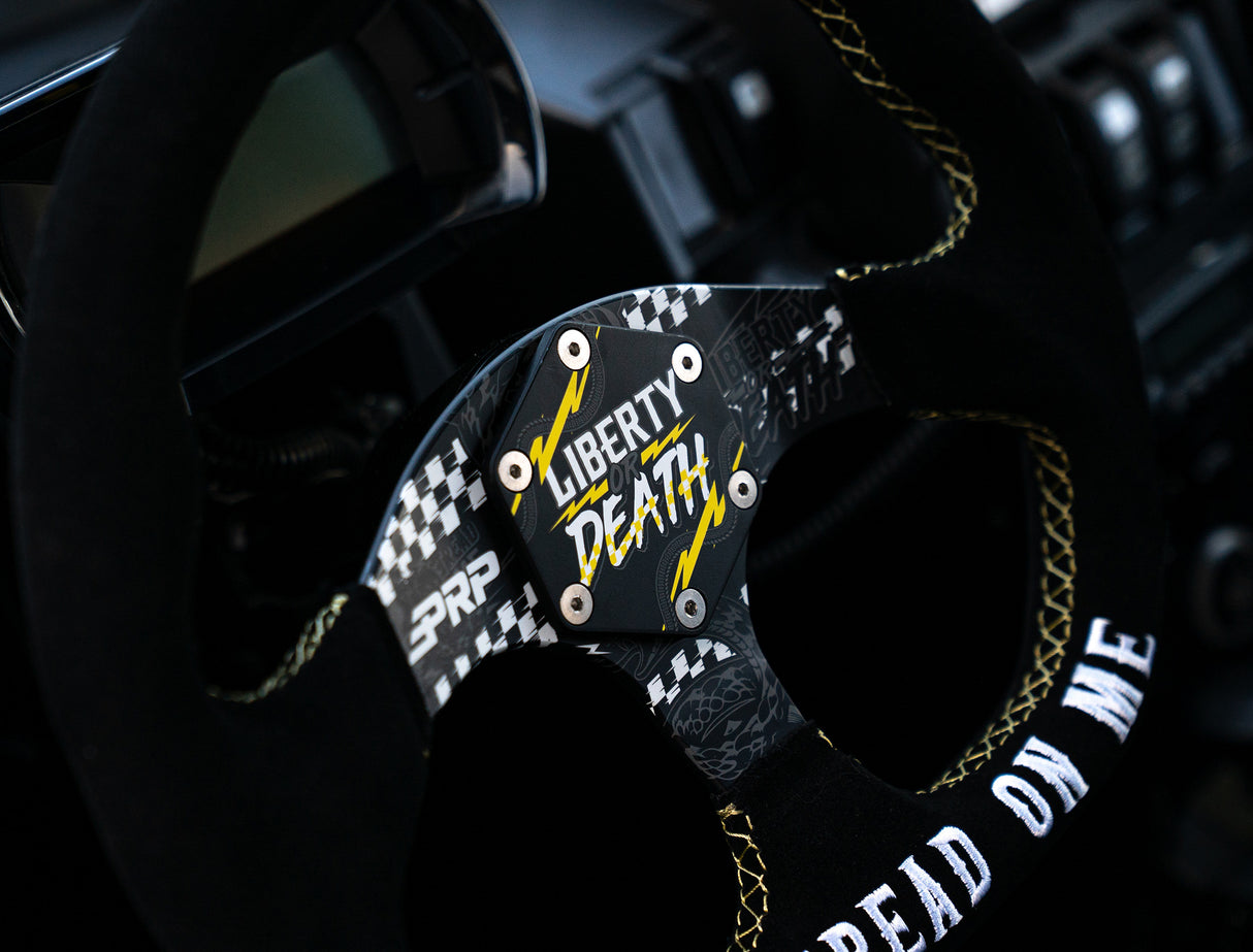 PRP Steering Wheel Center Cap - Liberty or Death
