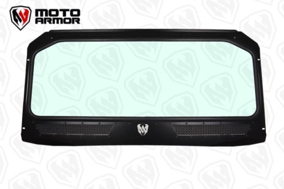 Moto Armor Glass Windshield Polaris General Vented