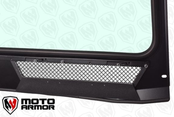 Moto Armor Glass Windshield Polaris General Vented