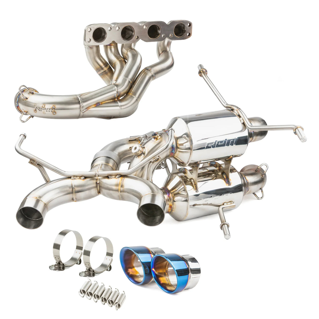 RPM Powersports Kawasaki Teryx H2 2.5" Dual Sport Full Exhaust & Optional E-Valve